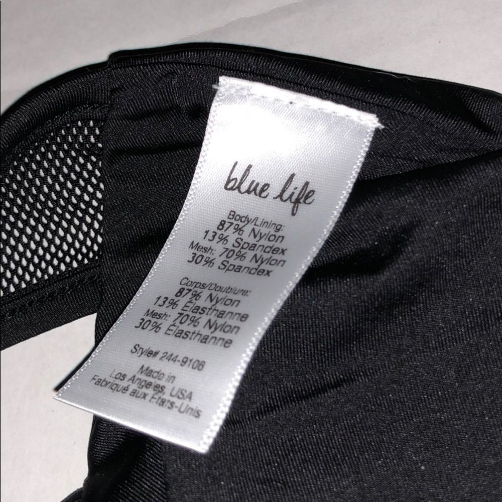 Blue Life Divided Ruched Bikini Bottom nwot - Picture 7 of 7